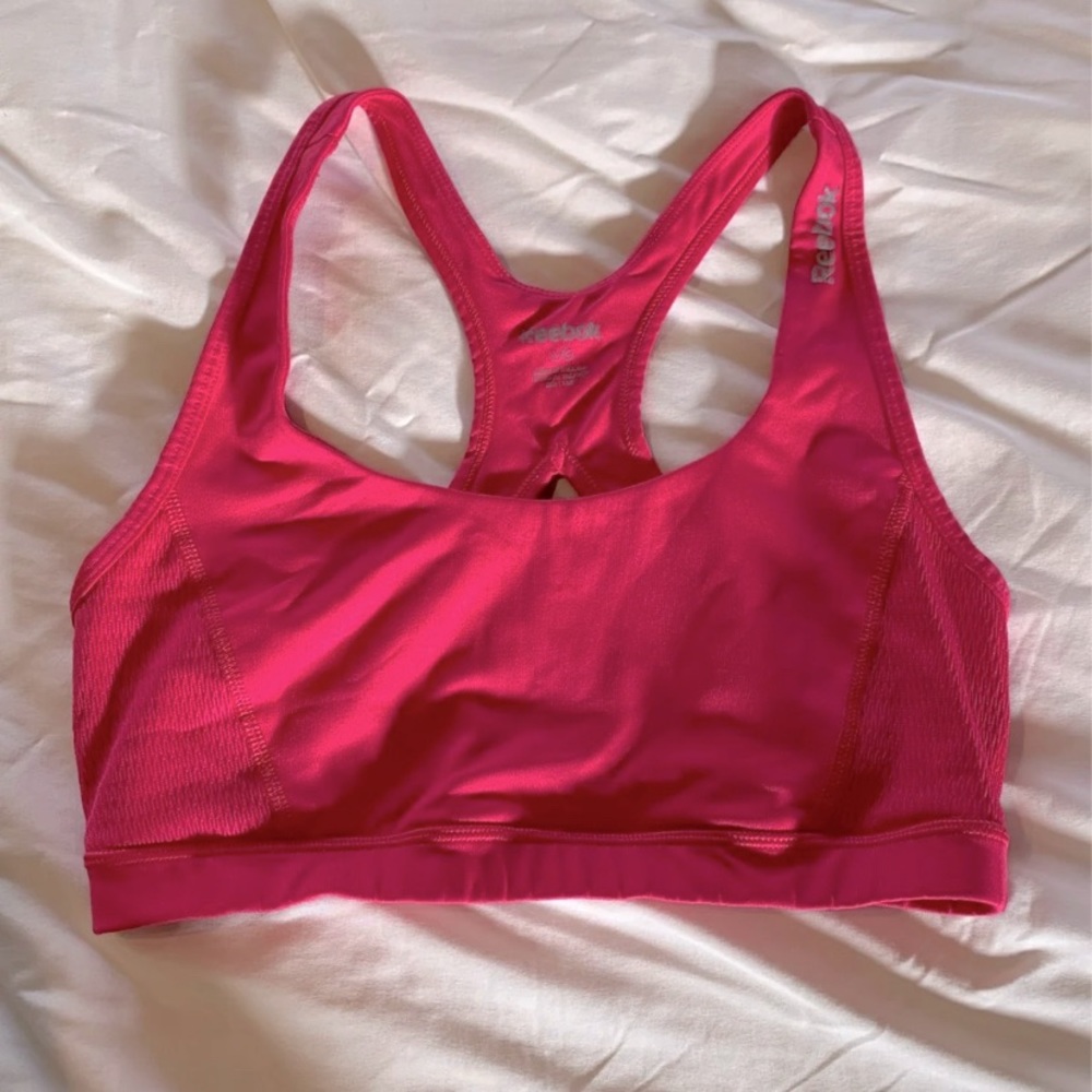 Reebok Pink Sports Bra